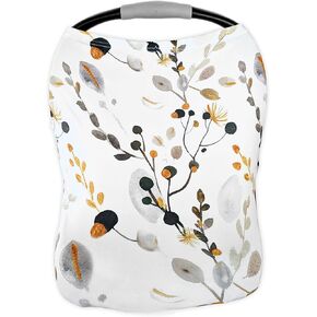 غطاء 4 في 1 فائق النعومة ومطاط وواسع متعدد الاستخدامات للرضاعة ومقعد السيارة وعربة الأطفال والوشاح وعربة التسوق - أفضل الهدايا من بوبي بيبي (فاخر) in Kuwait