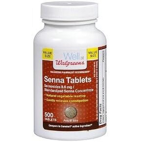 Walgreens Senna Tablets, 500 ea in Kuwait