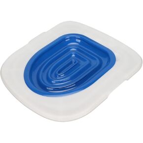 Cat Toilet Training Kit Universal Reusable Cat Toilet Trainer for Pet Cleaning(White Tray, 1 Gray Inner Support) Litter Boxes (White Tray, 1 Blue Inner Support) in Saudi Arabia