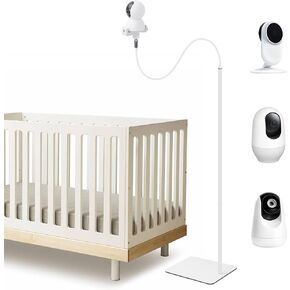 Baby Monitor Mount for 1.9-4.1'' Wide Monitor (Infant Optics DXR-8 ect.), Adjustable Height Baby Monitor Floor Stand Holder with 3 Mounts for Cameras with 1/4 Threaded Connection/ Calabash Hole Indoor in Kuwait