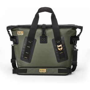 BUILT Large Welded Soft Portable Cooler with Wide Mouth Opening - Insulated and Leak-Proof Olive 5213958 in Kuwait