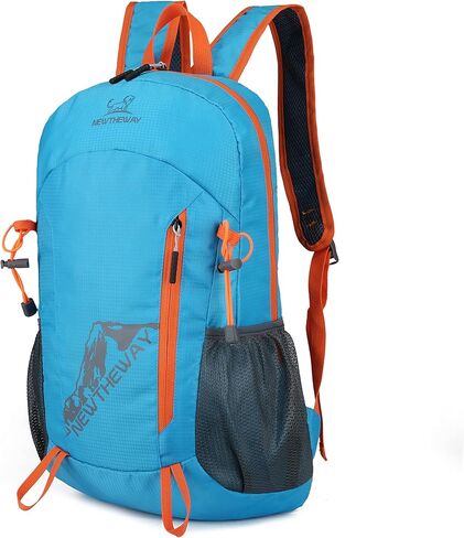 Esup 20L حقيبة ظهر خفيفة الوزن للمشي لمسافات طويلة قابلة للطي صغيرة للسفر حقيبة ظهر للتخييم للنساء والرجال (أسود) in Kuwait