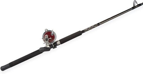Penn Special Senator 91332 Fishing Rod and Reel Combo, 6.5 Feet, Black/Smoke/Red in Saudi Arabia