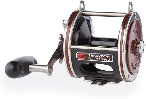Penn Special Senator 91332 Fishing Rod and Reel Combo, 6.5 Feet, Black/Smoke/Red in Saudi Arabia