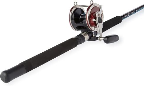 Penn Special Senator 91332 Fishing Rod and Reel Combo, 6.5 Feet, Black/Smoke/Red in Saudi Arabia