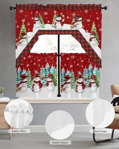 BEMIGO Swag Valances for Windows, Easter Egg Bunny Kitchen Window Curtains Over Sink, Spring Flower Rod Pocket Window Valences Swag Curtains, 2 Panel 36 Inches Length in Kuwait