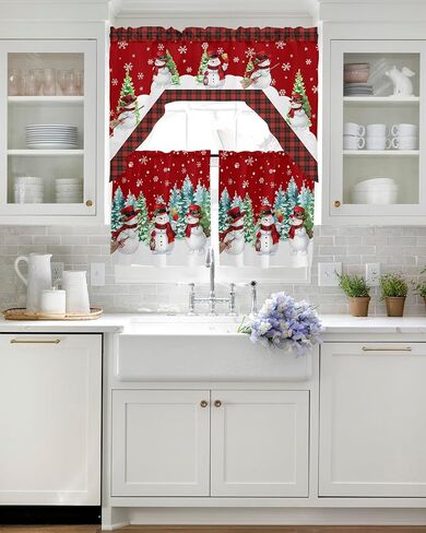 BEMIGO Swag Valances for Windows, Easter Egg Bunny Kitchen Window Curtains Over Sink, Spring Flower Rod Pocket Window Valences Swag Curtains, 2 Panel 36 Inches Length in Kuwait