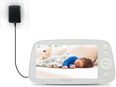 YBSCJHGR استبدال سلك الطاقة لوحدة الوالدين شاشة مراقبة الطفل المحمولة VAVA، شاحن مراقبة الطفل مزود بالطاقة 5 فولت in Kuwait