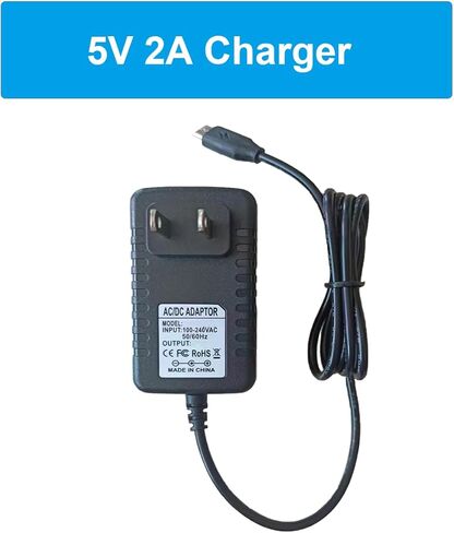 YBSCJHGR استبدال سلك الطاقة لوحدة الوالدين شاشة مراقبة الطفل المحمولة VAVA، شاحن مراقبة الطفل مزود بالطاقة 5 فولت in Kuwait