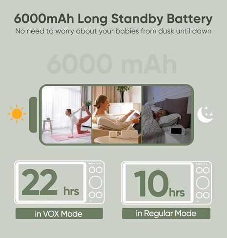 bonoch 7 inch 720p Parent Unit, Standalone Monitor Baby Camera, Replacement for BBM01/ BBM03/ BBM05 (NOT Compatible with BBM04 Camera Units) in Kuwait