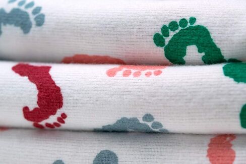 Baby Swaddle Hospital Blanket 3 Pack, Nursery Receiving Wrap, Unisex Boy Girl, 100% Soft Cotton Swaddles Newborn for Comforting , Durable Hospital Quality Large Size Baby feet in Saudi Arabia