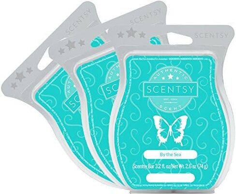 Scentsy, By the Sea, Wickless Candle Tart Warmer Wax 3.2 Oz Bar, (3) by Scentsy Fragrance in Saudi Arabia