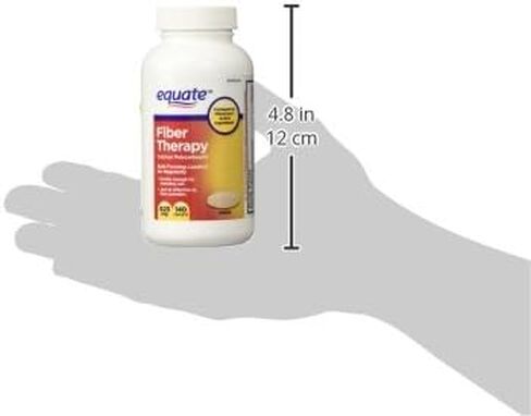 علاج الألياف الملين من إيكويت للكبسولات المنتظمة، زجاجة تحتوي على 140 قطعة in Kuwait