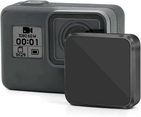 ND4 Filter for GoPro Hero 7 Black/Hero 6 Black/Hero 5 Black | AGC Optics Glass, 30-Layer Multi-Resistant Coating Neutral Density Filters, Snug Fit GoPro Lens Filters with Lens Cloth in Saudi Arabia