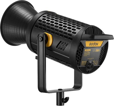 Godox UL150II مصباح فيديو LED صامت، 160 وات 71700Lux 5600K ضوء مستمر LED فائق الهدوء، CRI 96+ مصباح LED احترافي مع تأثيرات FX للتحكم في تطبيق بلوتوث لتسجيل أفلام الفيديو in Saudi Arabia