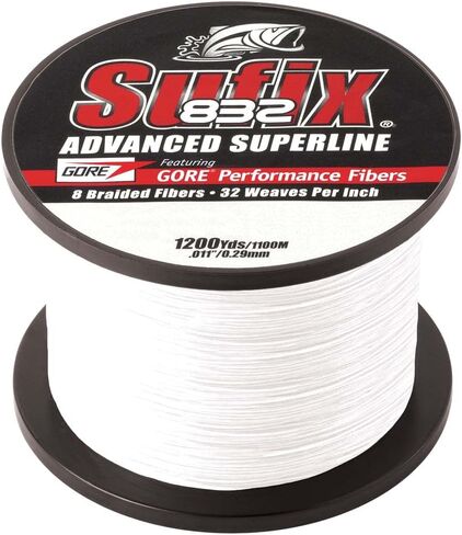 Sufix 832 Braid 6 lb Ghost - 1200 Yds in Saudi Arabia