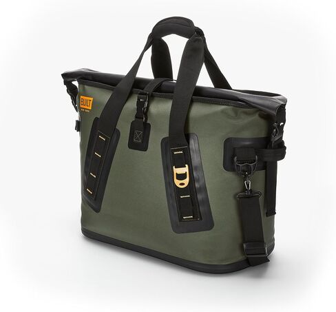 BUILT Large Welded Soft Portable Cooler with Wide Mouth Opening - Insulated and Leak-Proof Olive 5213958 in Kuwait