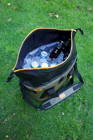 BUILT Large Welded Soft Portable Cooler with Wide Mouth Opening - Insulated and Leak-Proof Olive 5213958 in Kuwait