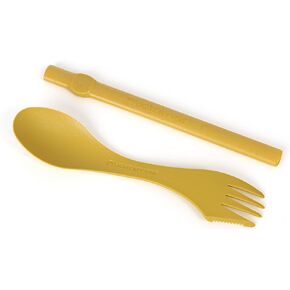 Light My Fire Camping Cutlery - Travel Cutlery - Camping Utensils 2 in 1 Reusable Straw & Camping Spork - Spork & Straw BPA Free - Camp Eating Utensil for Lunch Box in Kuwait