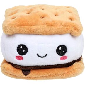 Fuyage كريم سمور البسكويت صار أفخم دمية على شكل كلب محشوة ألعاب من القطيفة لجرو الكلاب الصغيرة المتوسطة in Kuwait