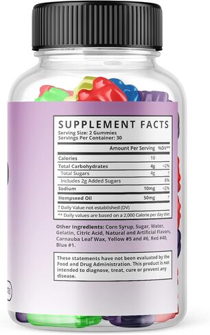 Best Bio Health Hemp Gummies - Best Bio Health Gummies with Hemp Extract - Best Bio Health Gummy Multivitamin Advanced Formula Supplement (3 Pack) in Kuwait