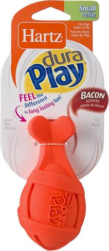 Hartz DuraPlay Bacon Scented Dog Toys, 1 Count, All Breed Sizes in Saudi Arabia