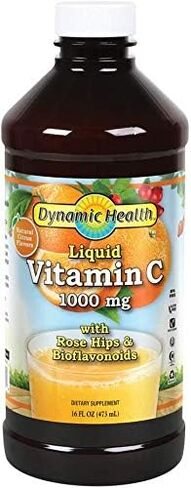 Dynamic Health Liquid Vitamin C - Reduced Bot : 10039: Liq, Citrus (Btl-Plastic) 1000mg 16oz in Saudi Arabia