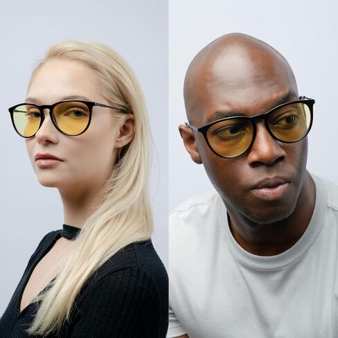GUNNAR - نظارات ألعاب وكمبيوتر ممتازة - تحجب 35% من الضوء الأزرق - مينلو، أونيكس، لون شفاف in Saudi Arabia