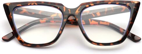 ZUVGEES Womens Chic Oversized CatEye Blue Light Blocking Reading Glasses Big Eyeglass Frames Large lens Computer Readers in Saudi Arabia
