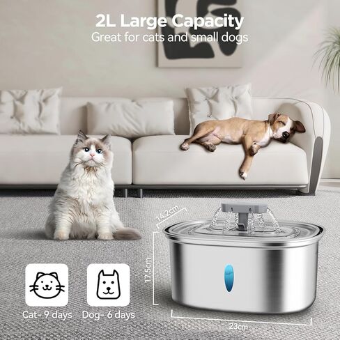 Cat Water Fountain Pet Dog in Kuwait