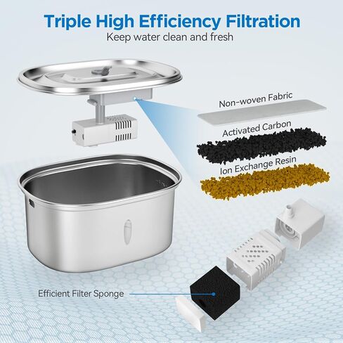 Cat Water Fountain Pet Dog in Kuwait