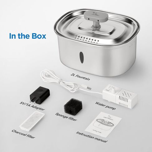 Cat Water Fountain Pet Dog in Kuwait