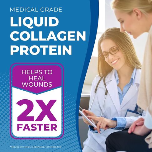 ProT GOLD Berry Sugar Free Liquid Protein Shot - 16oz Anti Aging. Proven to Boost Immunity. Formula Trusted by 4,000+ Medical Facilities for Complete Protein Nutrition and Proven 2X Faster Healing in Saudi Arabia