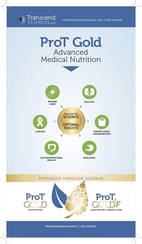 ProT GOLD Berry Sugar Free Liquid Protein Shot - 16oz Anti Aging. Proven to Boost Immunity. Formula Trusted by 4,000+ Medical Facilities for Complete Protein Nutrition and Proven 2X Faster Healing in Saudi Arabia