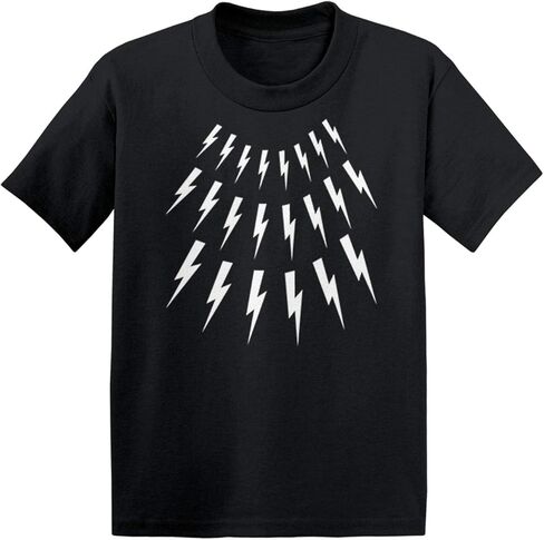Lightning Bolts - تي شيرت جيرسيه قطني من David Rose Sweater محاكاة ساخرة للرضع/الأطفال الصغار in Saudi Arabia