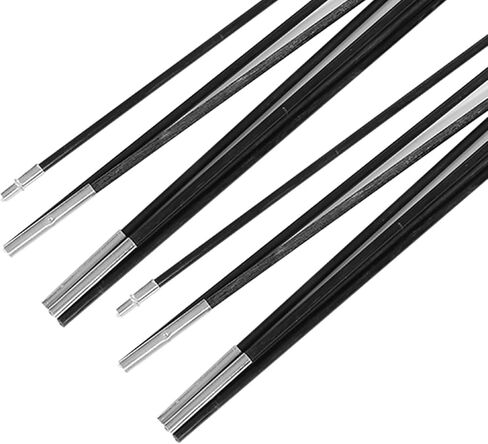 Fiberglass Tent Poles 3.96M, 2 Pieces Universal Fiber Glass Tent Rod Tarp Poles for Awnings, Portable Lightweight Replacement Poles for Camping, Hiking Accessories in Saudi Arabia