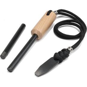 NexLand F880 Ferro Rod Fire Starter Survival Tool Ceramic Striker with Extra Replaceable Ferro Rod in Kuwait