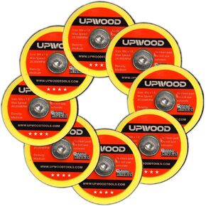2 pcs 5" Hook and Loop Backing Pad for Air Sander Polisher, 5/16" Arbor with 24 Thread 1,3000RPM DA Sanding Pad in Saudi Arabia
