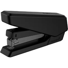 Fellowes LX840 EasyPress Office Stapler, Effortless One-Touch Small Stapler for Classroom, Home and Office, Holds Half Strip of Staples, 25 Sheet Capacity, Black