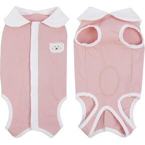 بدلة تعافي للكلاب والقطط، بدلة تعافي لطيفة للقطط قابلة للتنفس للجراحة، أنثى ذكر مخروطي من العار، بدلة تعقيم جراحية بديلة للكلاب الصغيرة والقطط، بدلة جسم للحيوانات الأليفة بعد الجراحة، مقاس XL in Kuwait