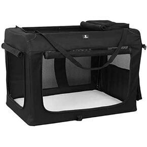 X-ZONE PET 3-Door Folding Soft Dog Crate, Indoor & Outdoor Pet Home, Multiple Sizes and Colors Available in Saudi Arabia