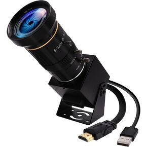 كاميرا ويب IFWATER HDMI USB كاميرا 4K مخرج متزامن لكاميرا الفيديو H.265 10X عدسة تكبير بصري عن قرب USB للكمبيوتر كاميرات الويب للبث عبر الإنترنت وكاميرا التدريب والتعليم والتفتيش الصناعي in Kuwait