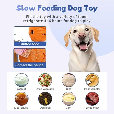 PETOPIA Dog Toys, Large Dog Toys, Natural Rubber Dog Chew Toys, Tough Dog Toys, Interactive Dog Toys, Treat Dispensing Dog Toys, Dog Toys for Aggressive Chewers Small/Medium/Large Breed in Kuwait
