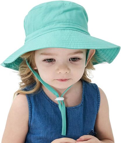 MaxNova Baby Sun Hat Summer Beach UPF 50+ Sun Protection Kids Bucket Hats for Boys Girls in Saudi Arabia