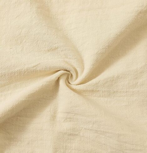 TIMOGG Toddler Baby Girl Cotton Linen Summer Ruffle Sleeveless Dress Decoration Back Button Down Kids Beach Dresses in Kuwait