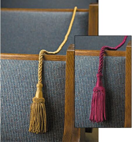Pack of 2 Weighted with Tassels, Burgundy, 4 Foot in Kuwait
