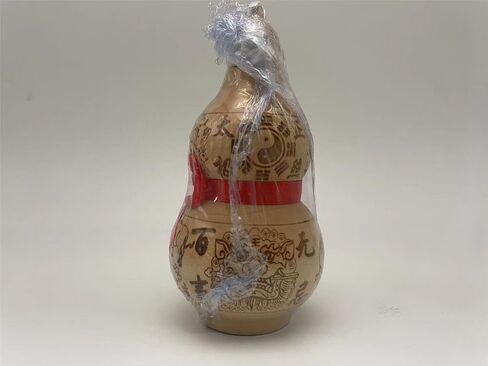 Feng Shui Chinese Peach Gourd Chinese Wu Lou Good Luck Wooden gourds Ornaments Decoration Home Crafts Treasure and Ornaments (baishiwuji) in Saudi Arabia