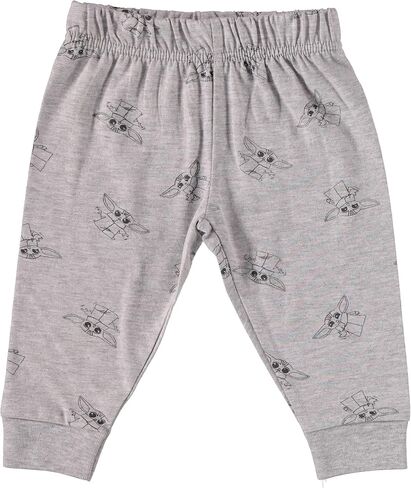 STAR WARS Baby Yoda Boys' 3 Piece Short Sleeve Bodysuit Pull-on Pants and Accessory in Saudi Arabia