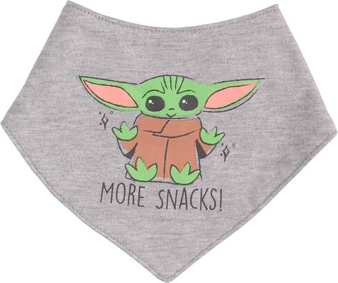STAR WARS Baby Yoda Boys' 3 Piece Short Sleeve Bodysuit Pull-on Pants and Accessory in Saudi Arabia