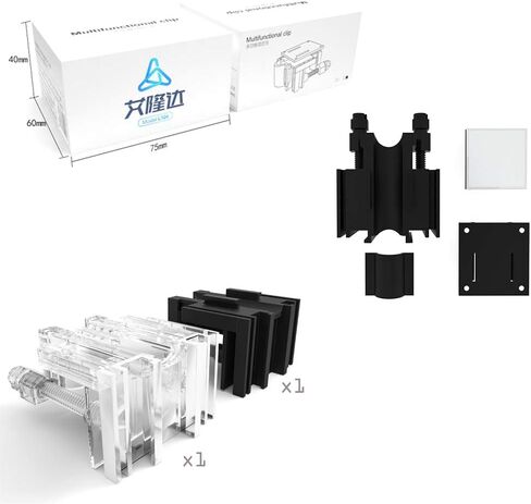 مطار حكر مجموعة مشابك متعددة الوظائف قابلة للتعديل (قطعتين)، مشبك تثبيت انبوب مياه حوض السمك، حامل خرطوم حوض السمك، حامل تغذية، حامل خرطوم المياه، رف تثبيت تغيير المياه لحوض السمك in Kuwait